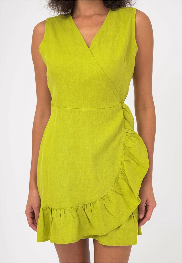 freshlions Jerseykleid »Mailinda« 1 Stk. tlg. im eleganten Wickel-Design