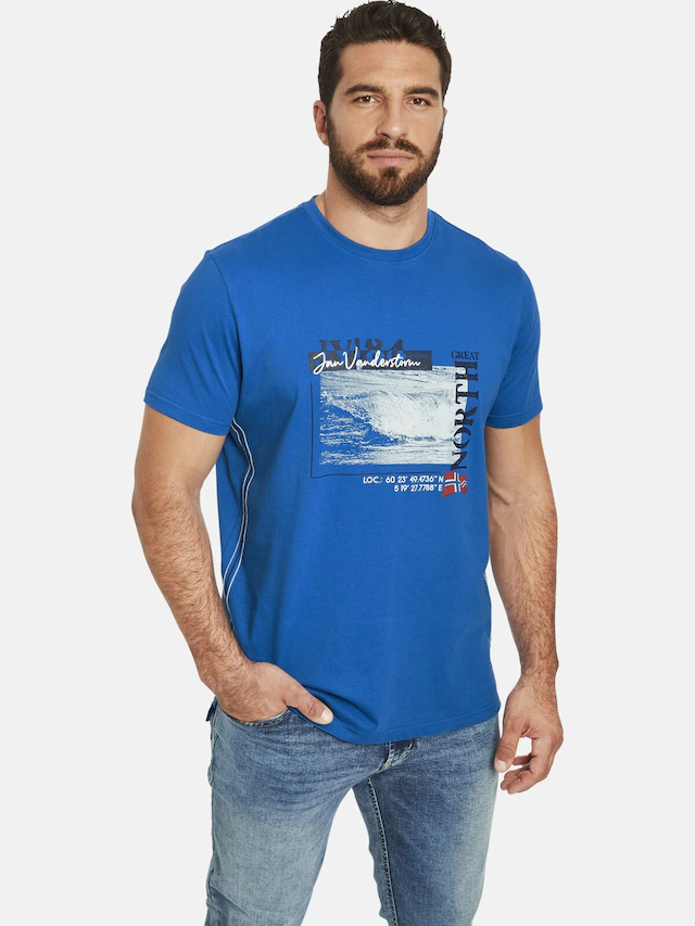 Jan Vanderstorm Rundhalsshirt »T-Shirt PITTER«