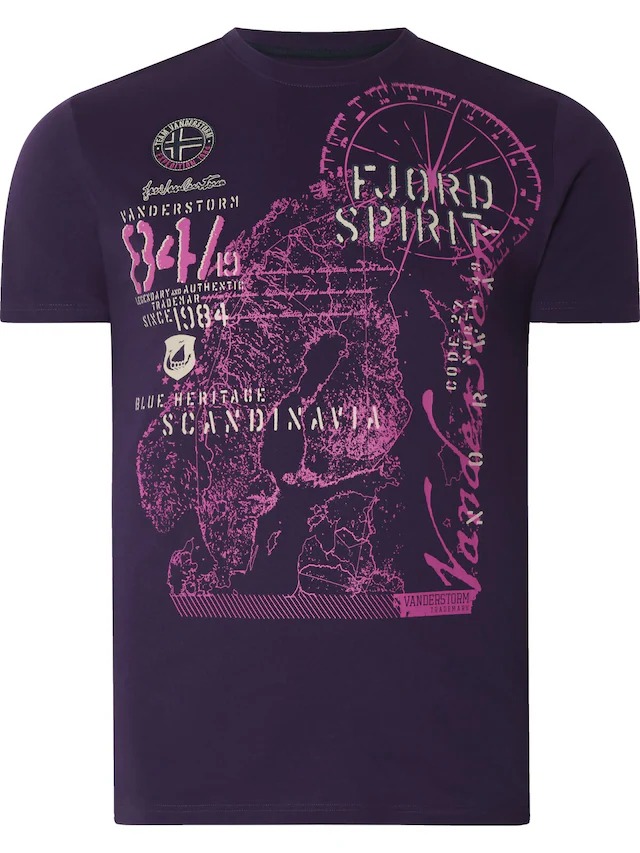 Jan Vanderstorm Rundhalsshirt »T-Shirt DOMINIK«