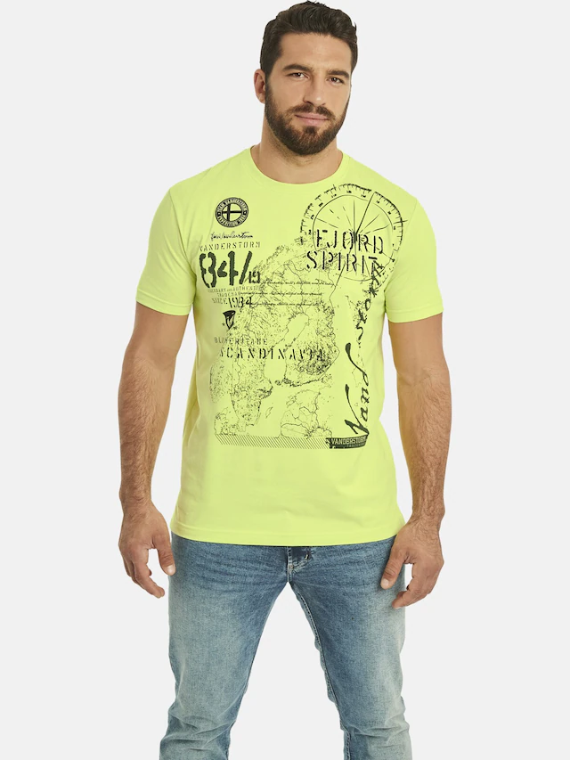 Jan Vanderstorm Rundhalsshirt »T-Shirt DOMINIK«
