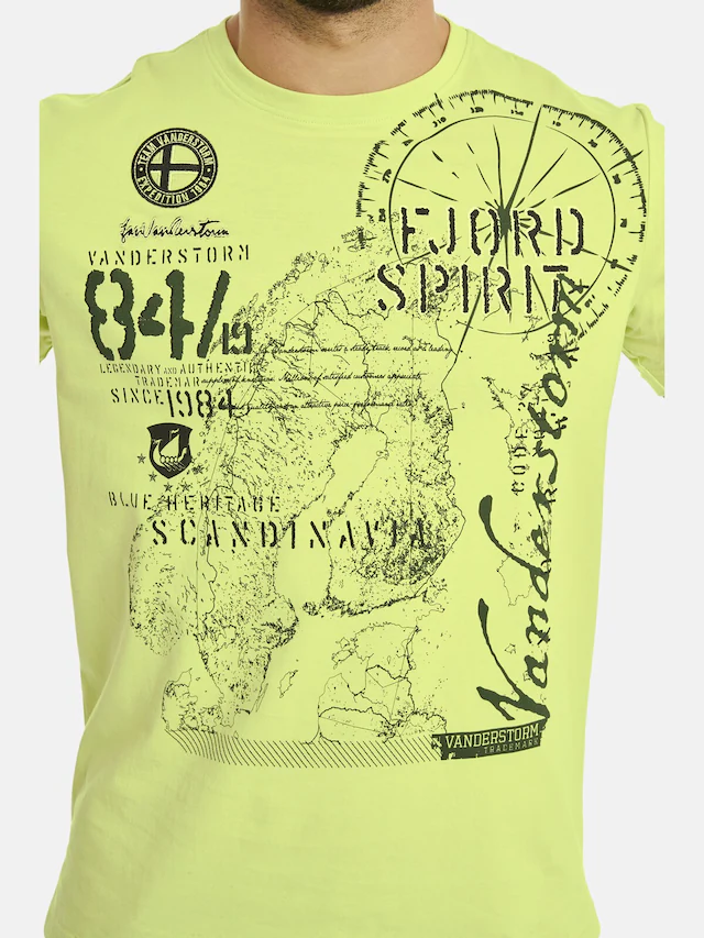 Jan Vanderstorm Rundhalsshirt »T-Shirt DOMINIK«