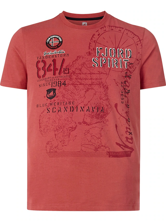 Jan Vanderstorm Rundhalsshirt »T-Shirt DOMINIK«