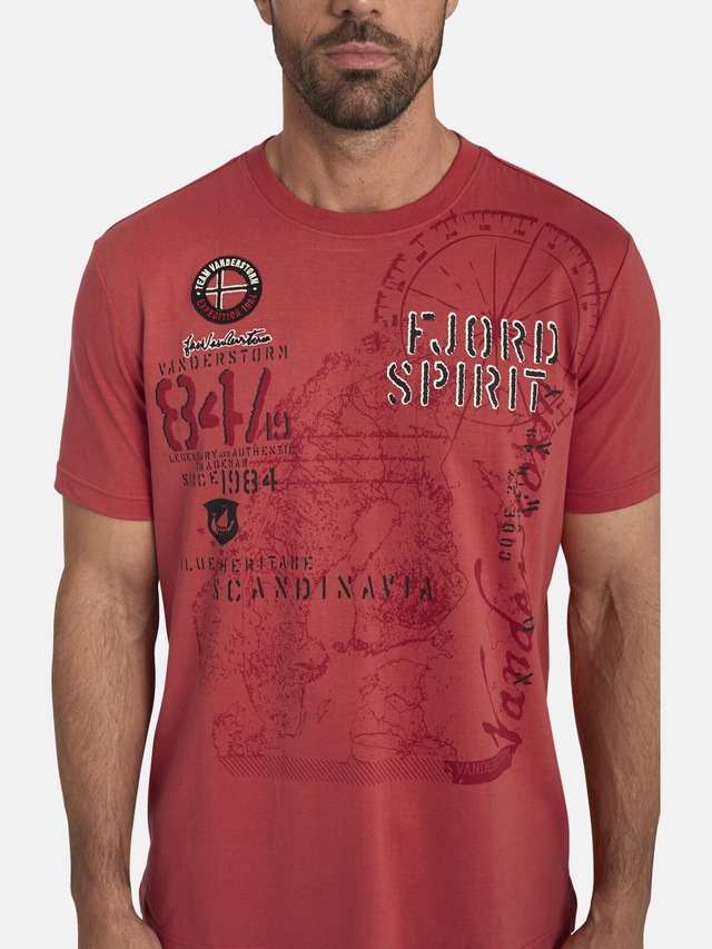 Jan Vanderstorm Rundhalsshirt »T-Shirt DOMINIK«