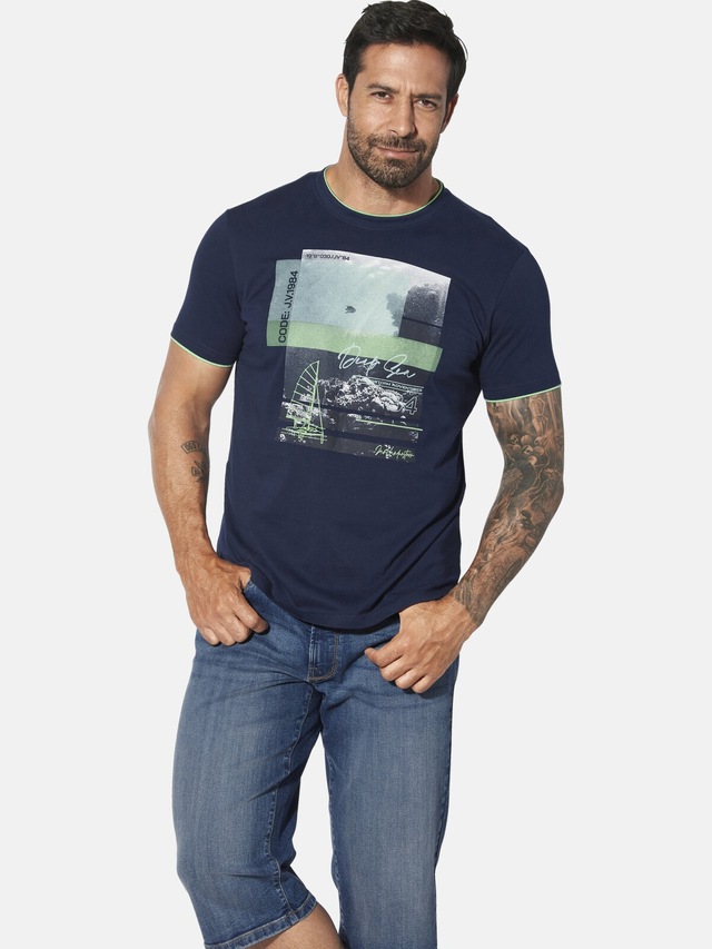Jan Vanderstorm T-Shirt »T-Shirt HAKEJAN«