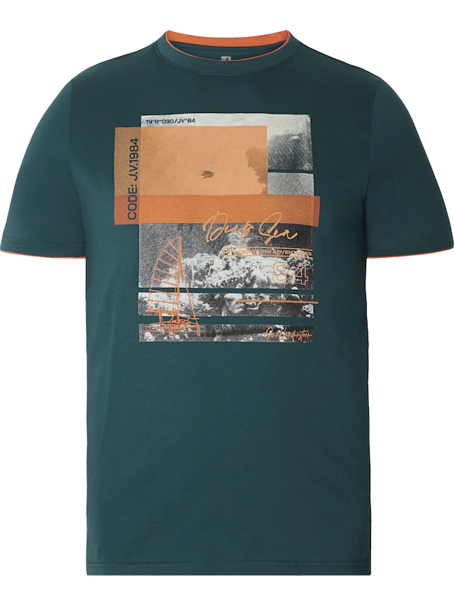 Jan Vanderstorm T-Shirt »T-Shirt HAKEJAN«