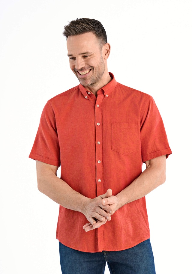 JACK’S Leinenhemd »Leinenhemd (Kurzarm) Regular Fit«