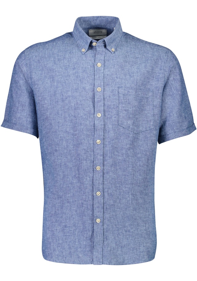 JACK’S Leinenhemd »Leinenhemd (Kurzarm) Regular Fit«