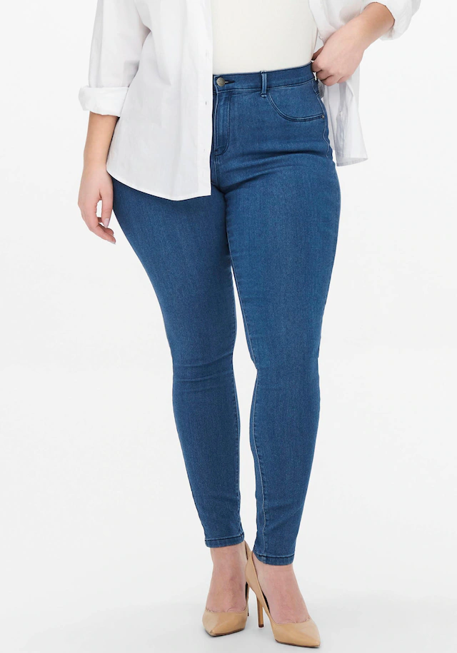 ONLY CARMAKOMA Skinny-fit-Jeans »CARTHUNDER REG PUSH UP SK DNM«
