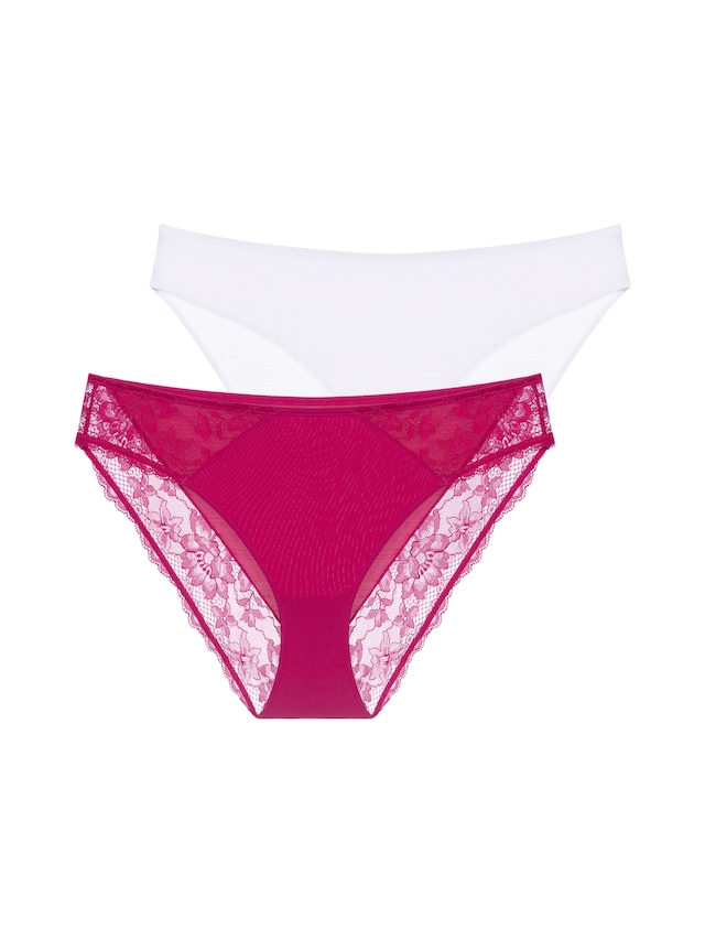 Dorina Slip »Willa« teilweise mit floraler Spitze