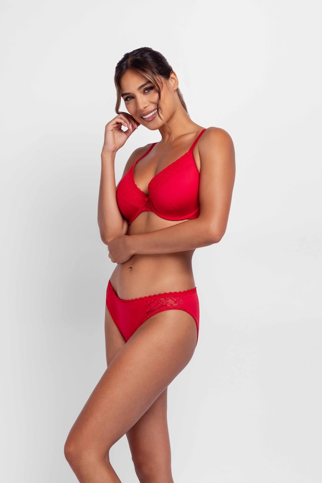 Dorina Bügel-BH »Sonia« mit Spitzendetails, verstellbare Träger,