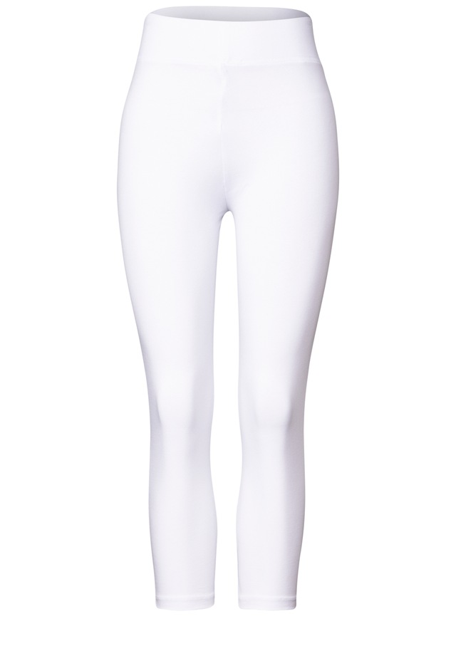 Cecil 3/4-Leggings Capri mit Stretch und elastischem Bund