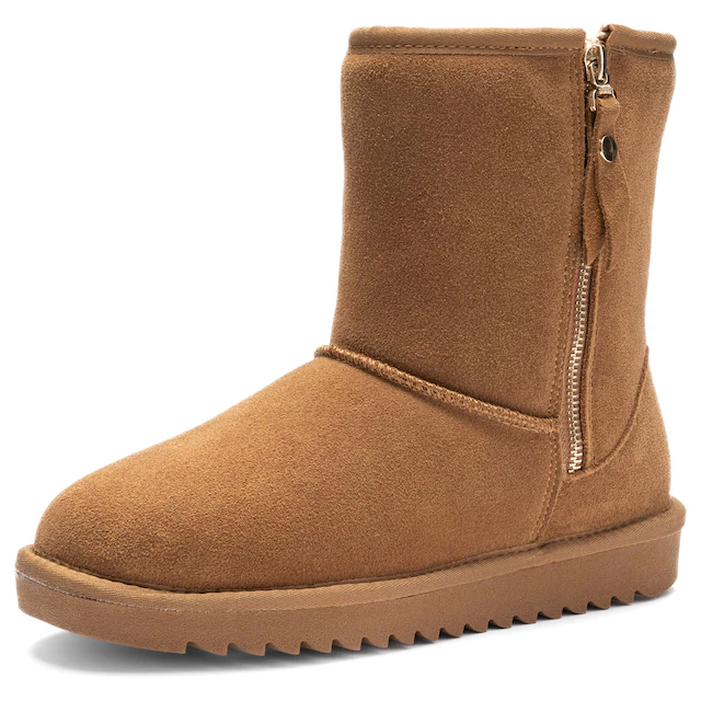 Ara Winterboots »ALASKA Zip« Schlupfboots, Plateauboots mit Lammfellfutter