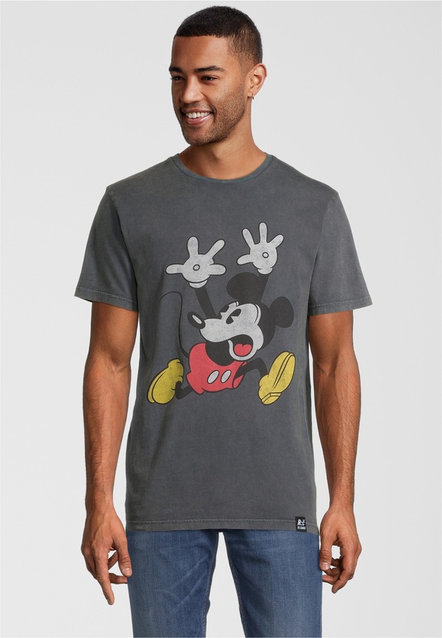 Recovered T-Shirt »Disney Mickey Mouse Panic« im zeitlosen Design