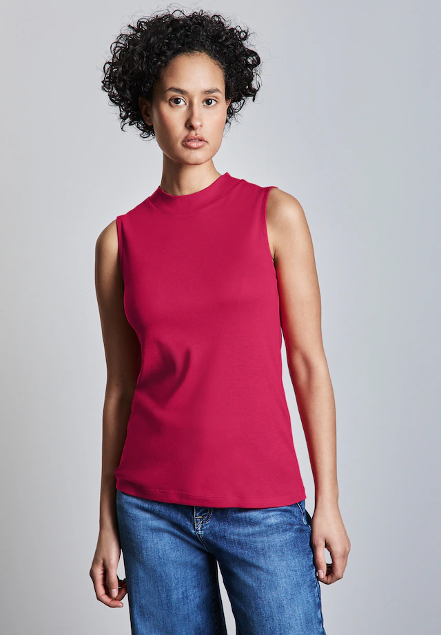 STREET ONE T-Shirt im soften Baumwoll-Mix