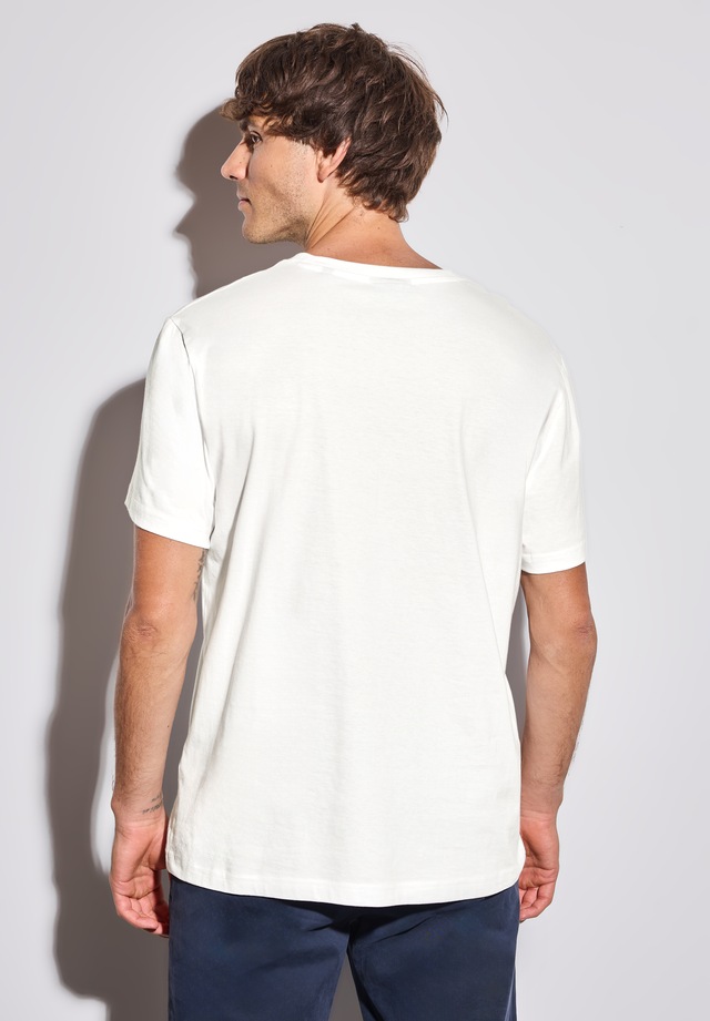 STREET ONE MEN T-Shirt aus reiner Baumwolle