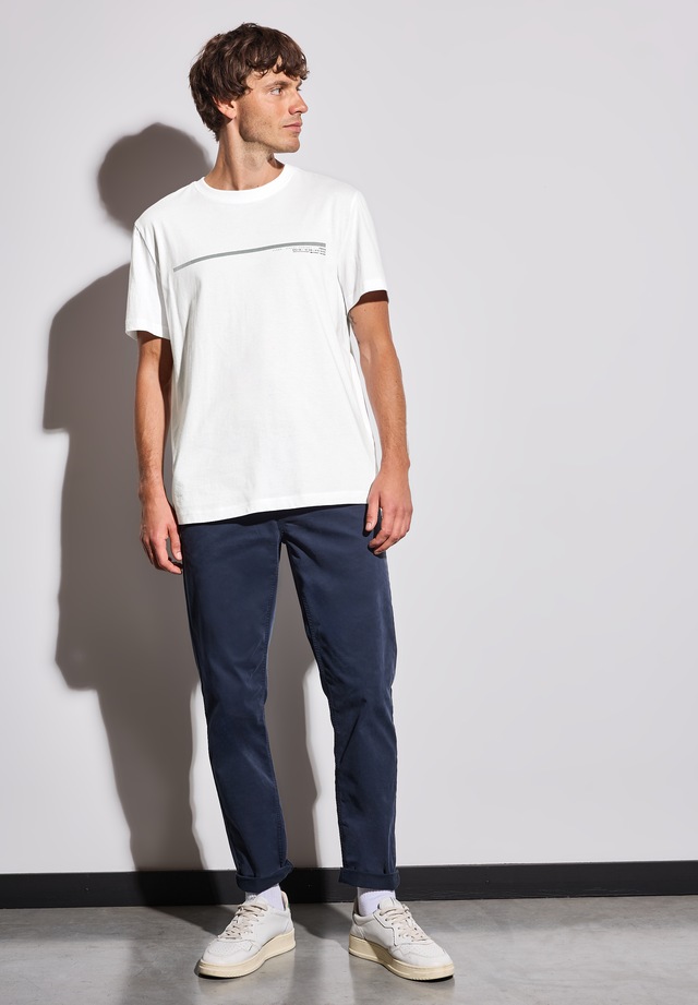 STREET ONE MEN T-Shirt aus reiner Baumwolle