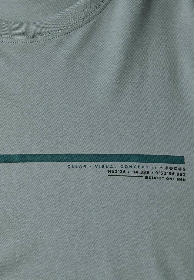 STREET ONE MEN T-Shirt aus reiner Baumwolle