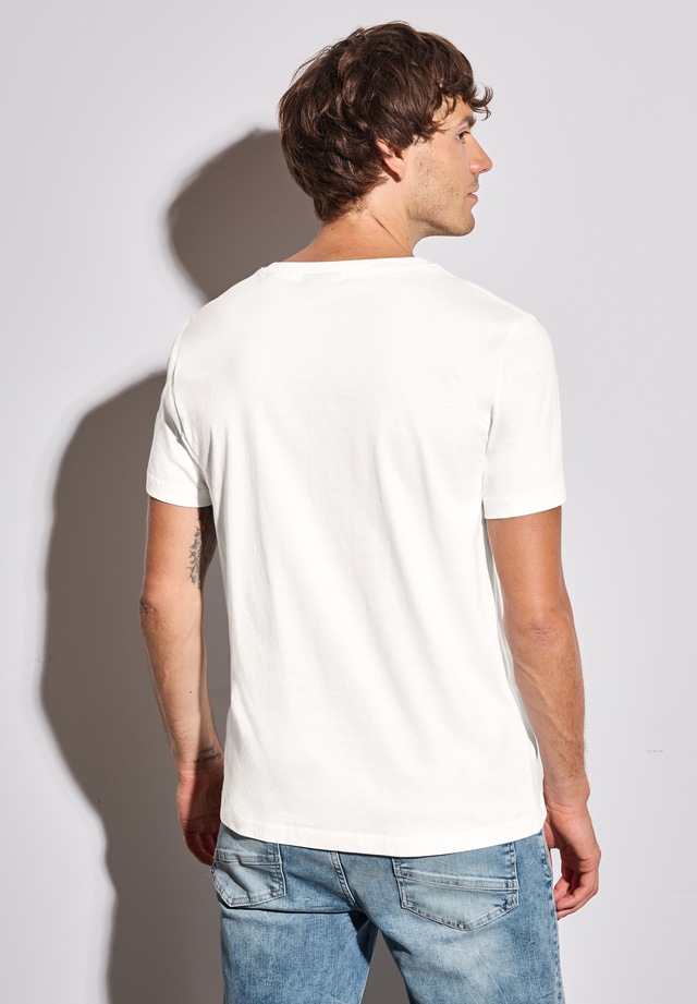 STREET ONE MEN T-Shirt mit Rundhalsausschnitt