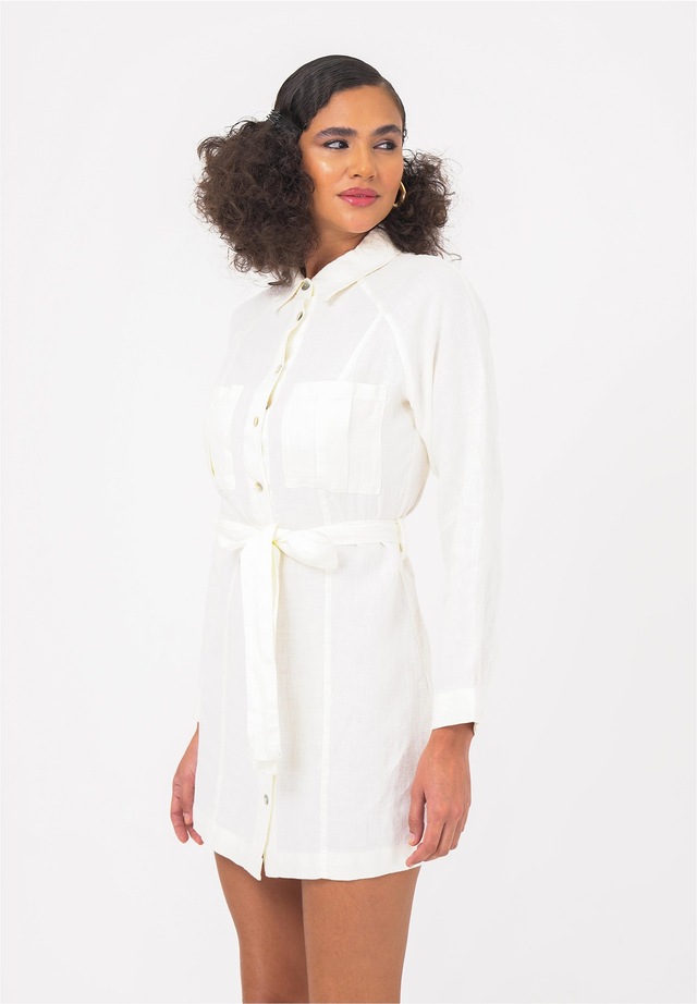 freshlions Jerseykleid »Belinda« 1 Stk. tlg. mit praktischem Bindeband