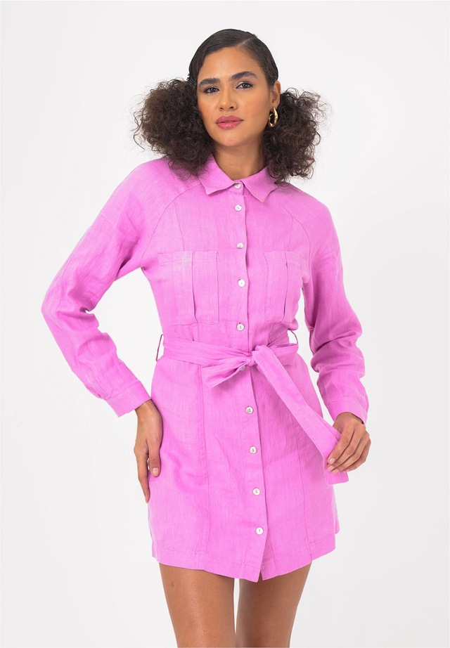 freshlions Jerseykleid »Belinda« 1 Stk. tlg. mit praktischem Bindeband