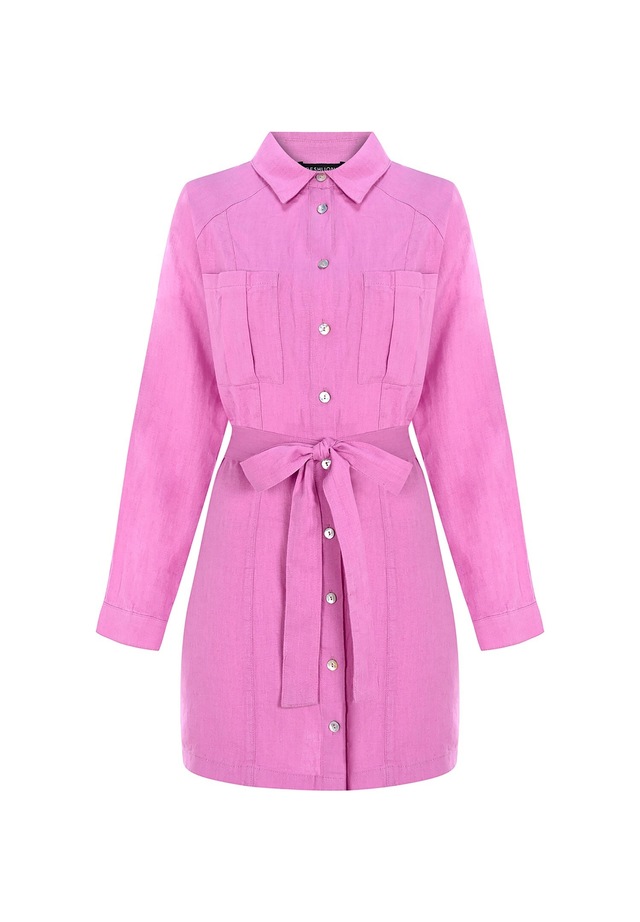 freshlions Jerseykleid »Belinda« 1 Stk. tlg. mit praktischem Bindeband