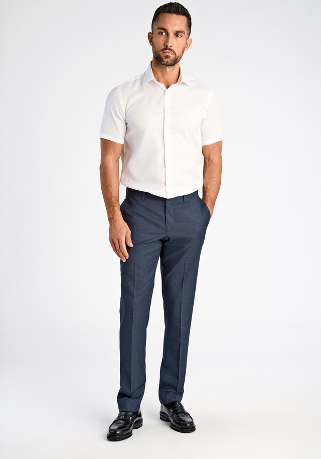 LINDBERGH Businesshemd »Business-Casual-Hemd (Kurzarm) Modern Fit«