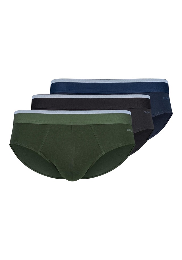 Skiny Slip »Slip Brasil-Slips Cotton Multipack 3er Pack«