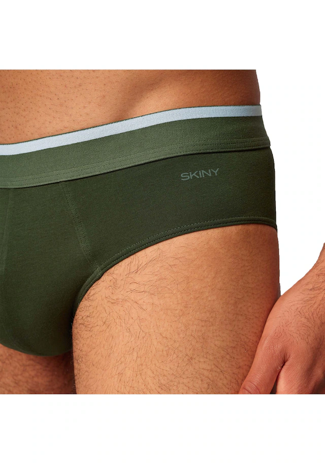 Skiny Slip »Slip Brasil-Slips Cotton Multipack 3er Pack«