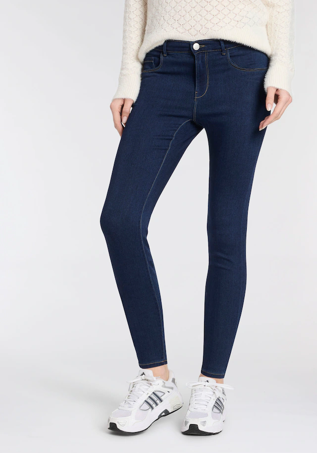 ONLY Skinny-fit-Jeans »ONLRINA REG WAIST SK BOX DNM« Viskosemischung, skinny fit
