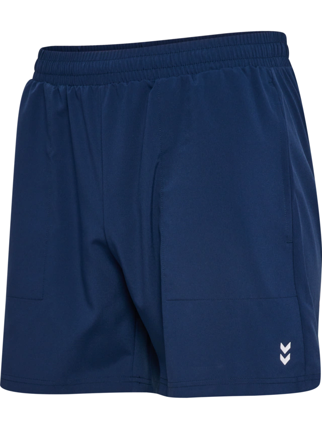 hummel Trainingsshorts »HMLPULSE WORKOUT SHORTS« mit elastischem Bund, reguläre Passform, gewebter Stoff