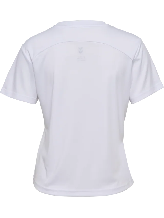 hummel Trainingsshirt »HMLPULSE TRAINING W T-SHIRT S/S« reguläre Passform, atmungsaktives Interlock-Material