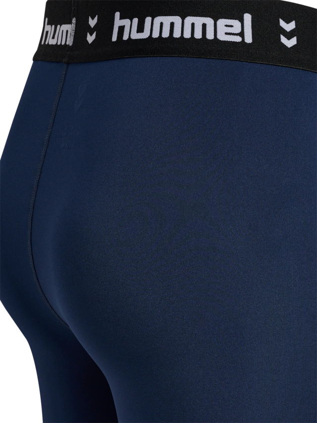 hummel Trainingstights »HMLPULSE MID WAIST TIGHTS« mit wasserbasierten Drucken, aus Interlock-Material