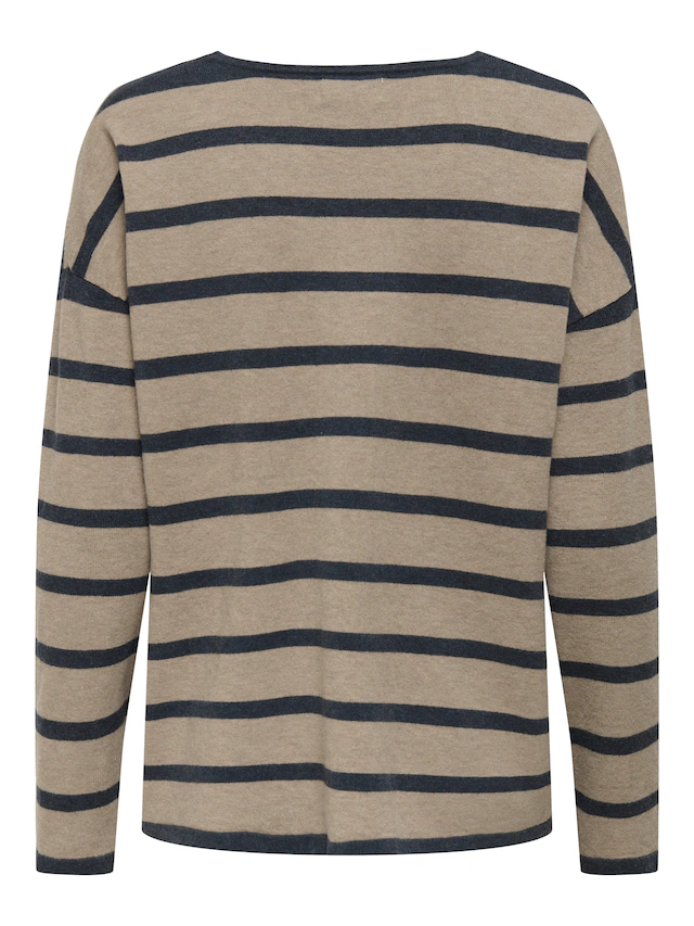 ONLY Strickpullover »ONLAMALIO LIFE LS V-NECK KNT«