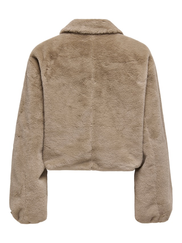 ONLY Plüschjacke »ONLDANA LIFE FAUX FUR JACKET CC OTW« ohne Kapuze
