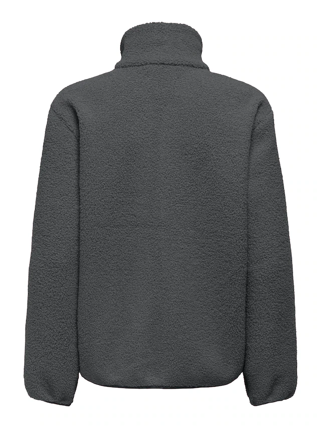 ONLY Plüschjacke »ONLEVA LIFE TEDDY JACKET CC OTW« ohne Kapuze Kunstfaser,