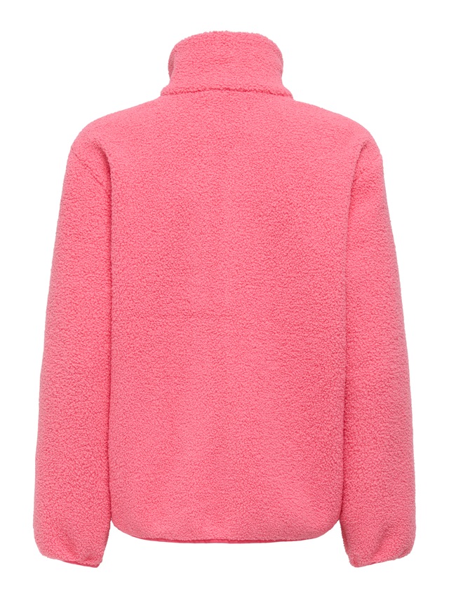 ONLY Plüschjacke »ONLEVA LIFE TEDDY JACKET CC OTW« ohne Kapuze Kunstfaser,