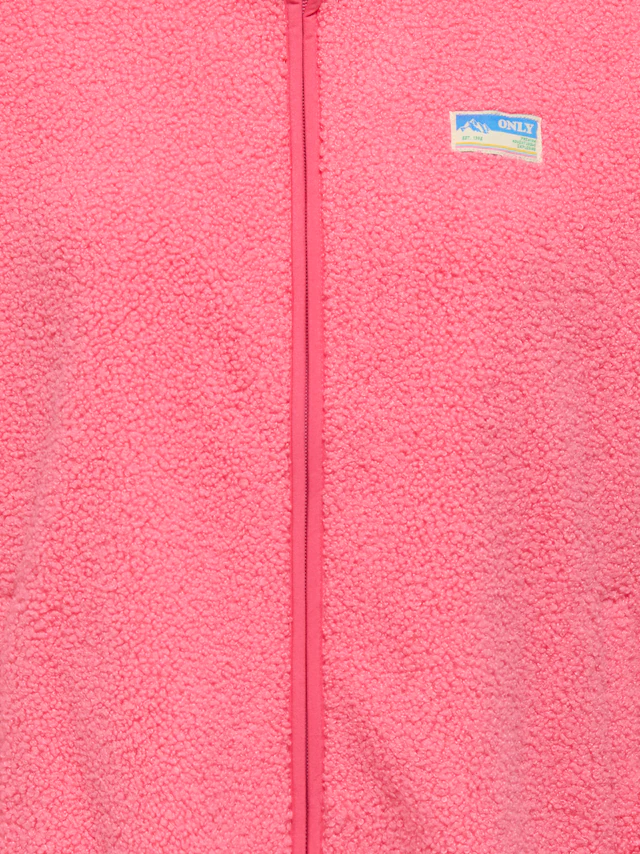 ONLY Plüschjacke »ONLEVA LIFE TEDDY JACKET CC OTW« ohne Kapuze Kunstfaser,