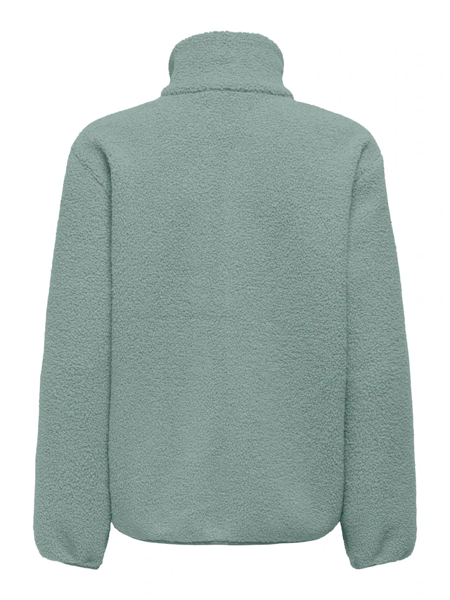 ONLY Plüschjacke »ONLEVA LIFE TEDDY JACKET CC OTW« ohne Kapuze Kunstfaser,