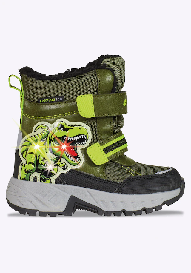lotto Winterboots Winterschuhe, Winterstiefel, wasserdicht & mit Blinkfunktion