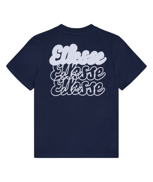 Ellesse T-Shirt mit Rundhalsausschnitt, Kurzarm, aus Baumwolle