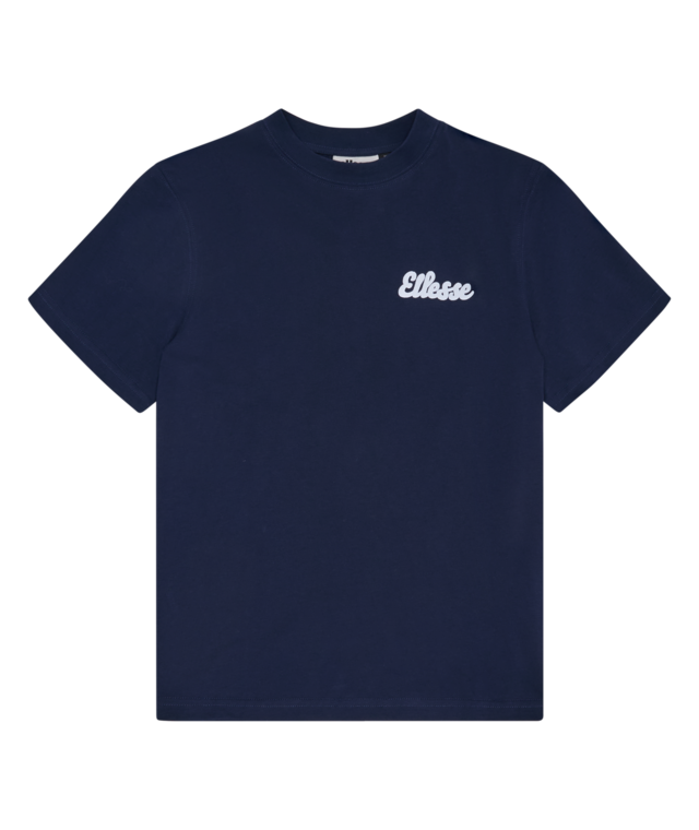 Ellesse T-Shirt mit Rundhalsausschnitt, Kurzarm, aus Baumwolle