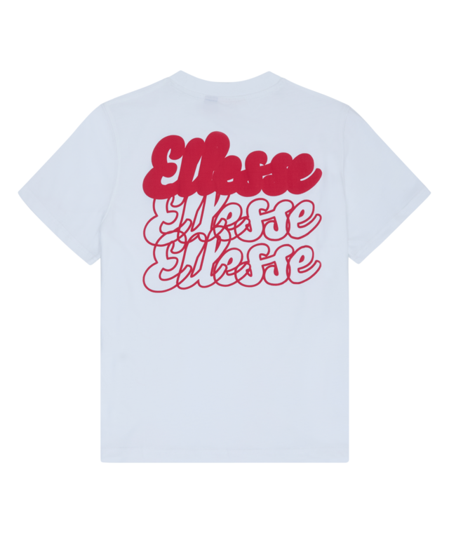 Ellesse T-Shirt mit Rundhalsausschnitt, Kurzarm, aus Baumwolle