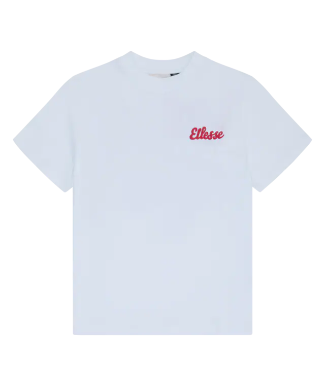 Ellesse T-Shirt mit Rundhalsausschnitt, Kurzarm, aus Baumwolle