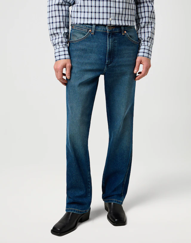 Wrangler Bootcut-Jeans »WRANCHER« Low-Stretch