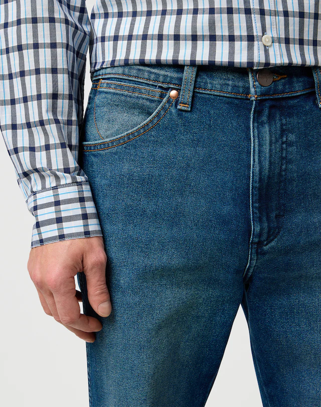 Wrangler Bootcut-Jeans »WRANCHER« Low-Stretch