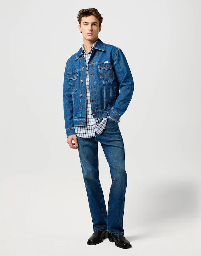 Wrangler Bootcut-Jeans »WRANCHER« Low-Stretch