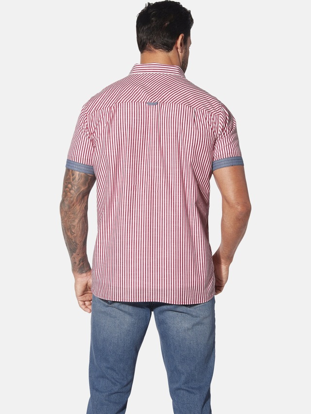 Jan Vanderstorm Kurzarmhemd »Kurzarmhemd ODHELD« 1 Stk.