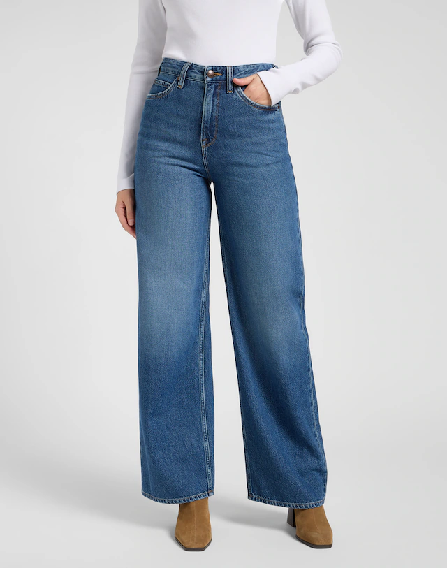 Lee® Weite Jeans »STELLA« im Five-Pocket Style