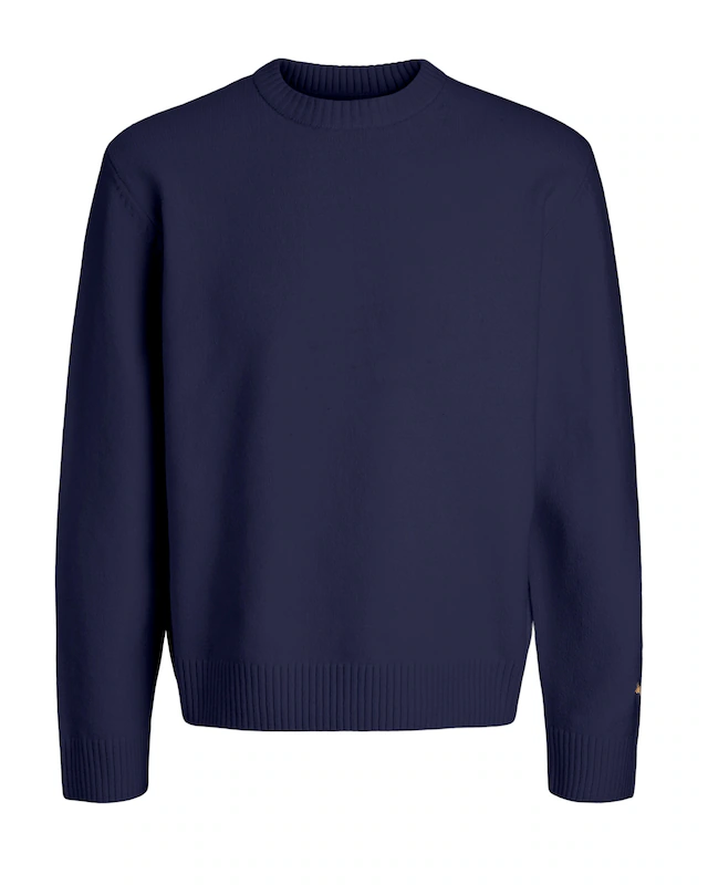 Jack & Jones Junior Rundhalspullover »JORNORREBRO KNIT CREW NECK JNR« Baumwollmischung, locker geschnitten