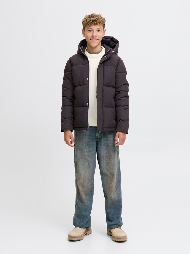 Jack & Jones Junior Rundhalspullover »JORNORREBRO KNIT CREW NECK JNR« Baumwollmischung, locker geschnitten